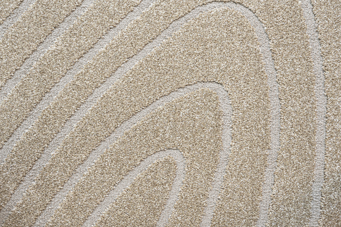 Geo hspp and pes hi low 160x230cm Pebble Shape in Golden beige