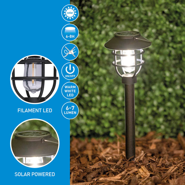 Lantern Spike Solar Light