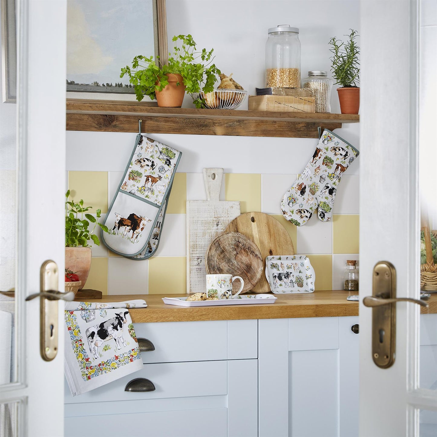 Portman Farm Bone China Mug