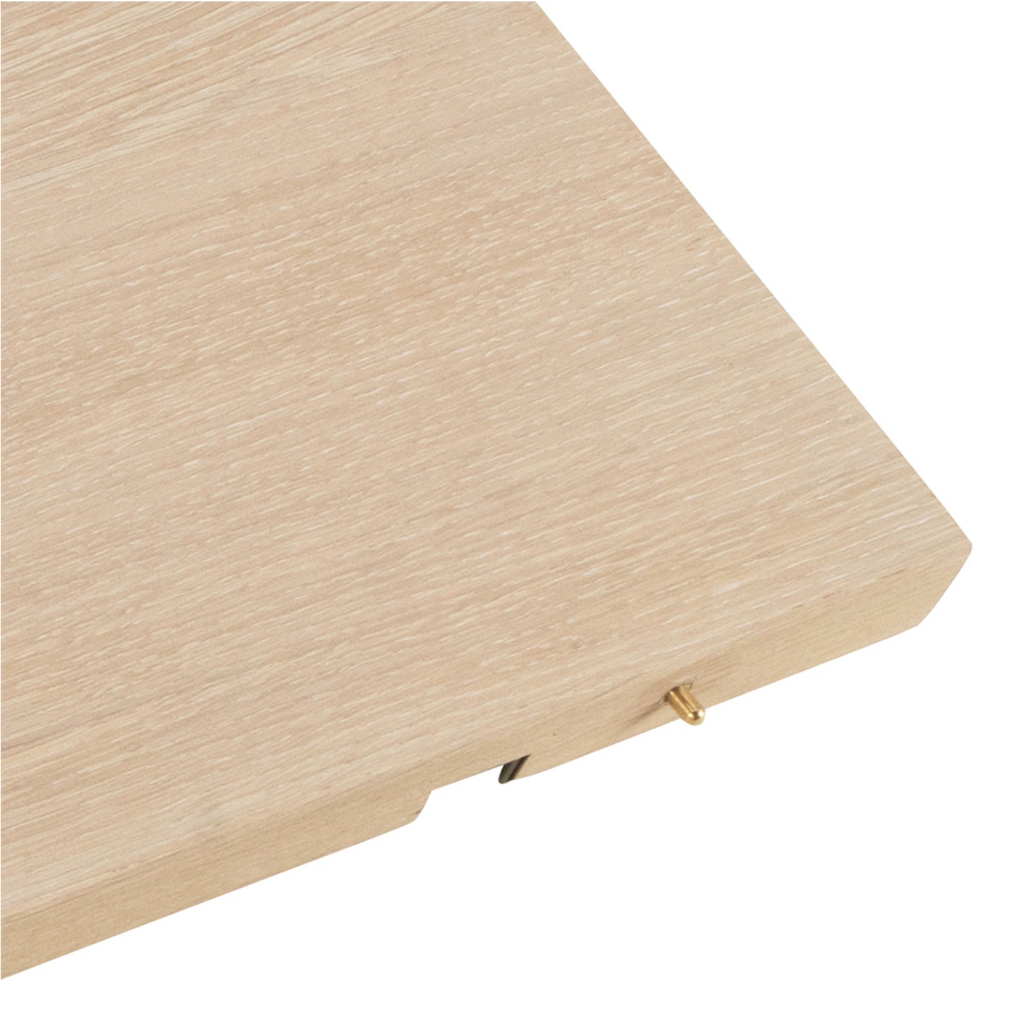 A-Line Round Extendable Dining Table in White Oak