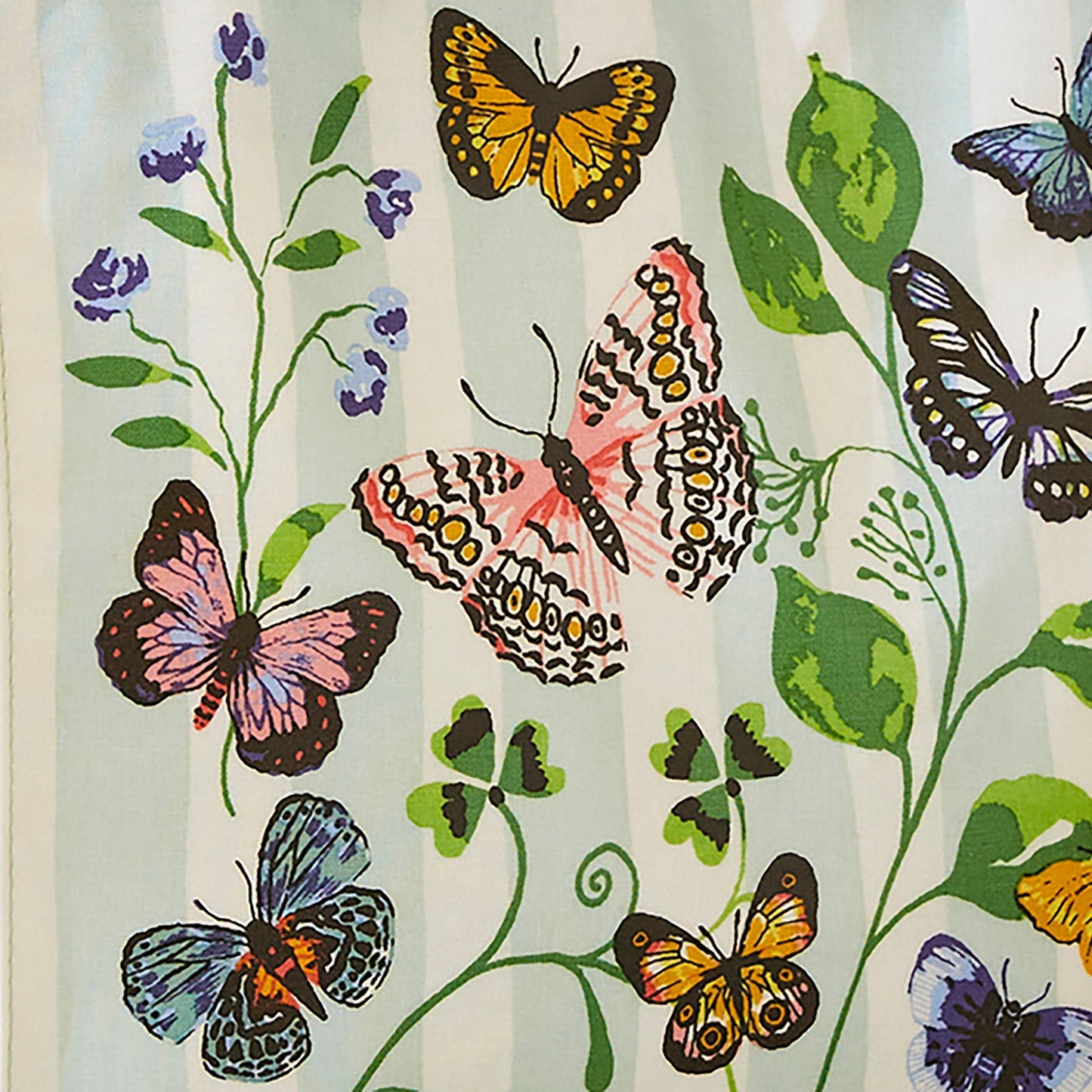 Butterfly Grove Canvas Shoulder Bag