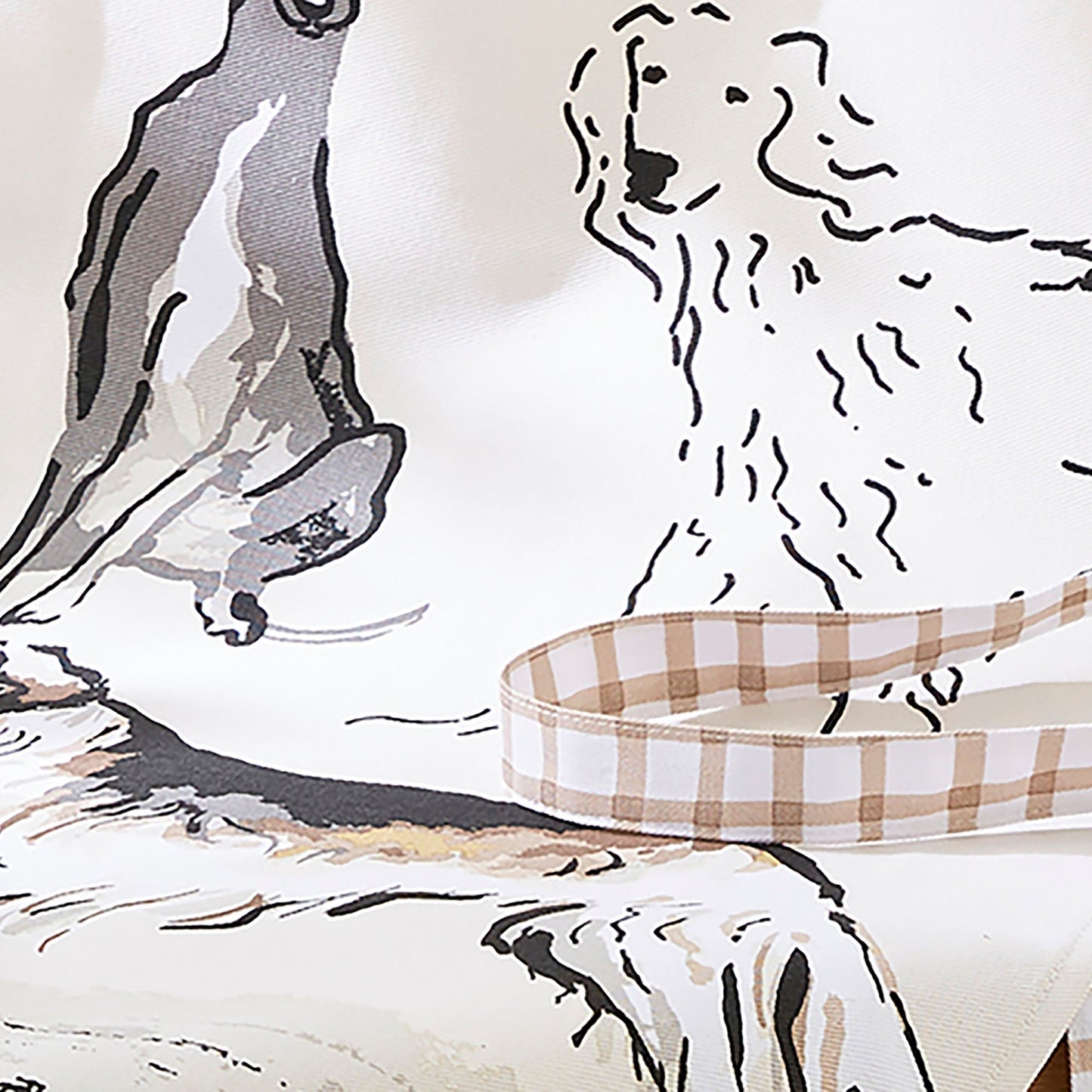 Country Dogs Cotton Apron