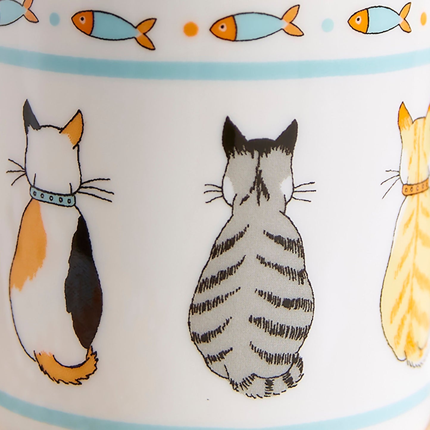 Cats In Waiting 2026 Bone China Mug