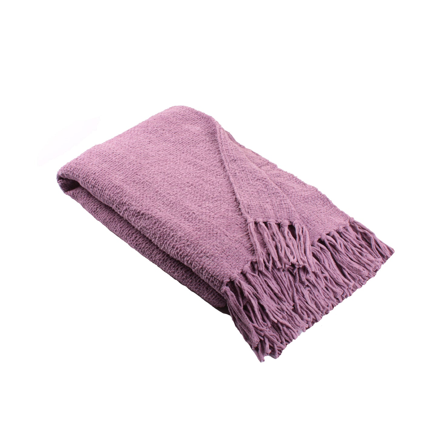 Chenille Heather Throw