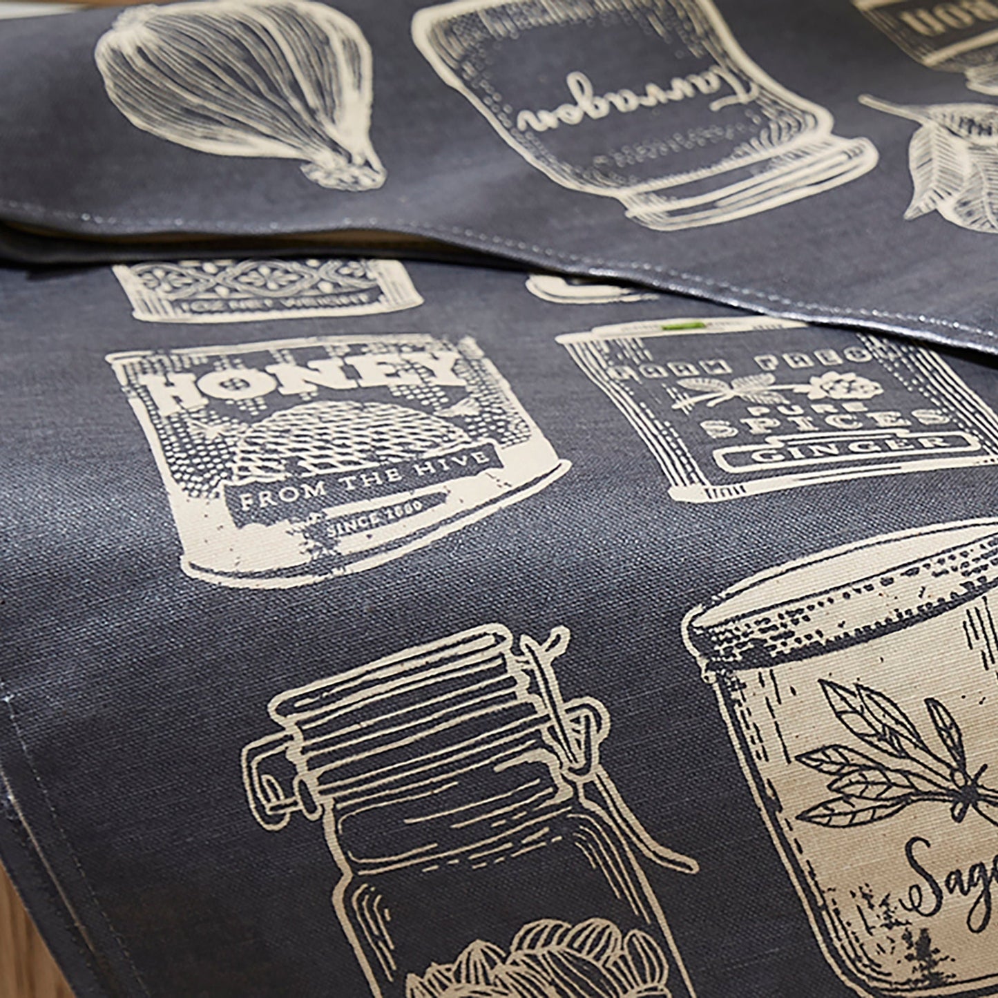 Herbs & Spices Cotton Apron