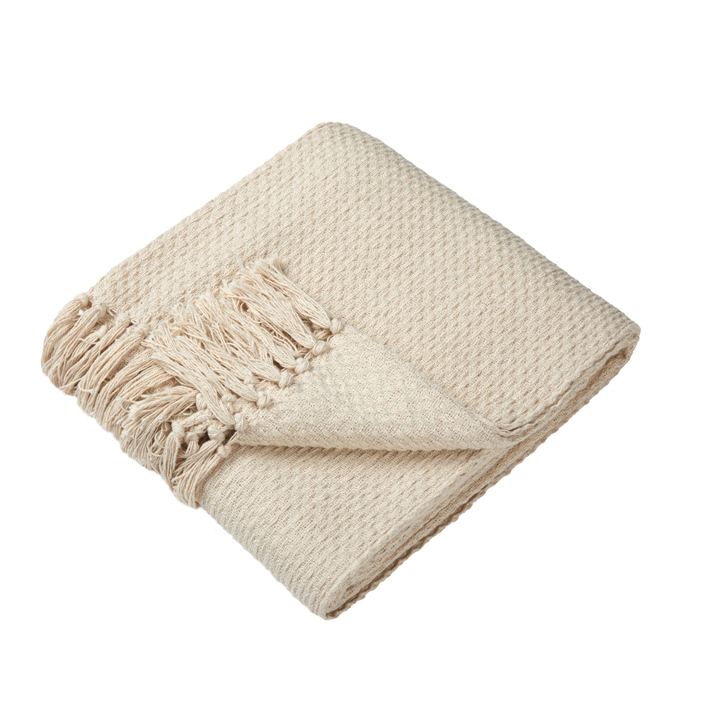 Hayden Cream Throw