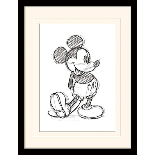 Mickey Mouse Sketch (Print)