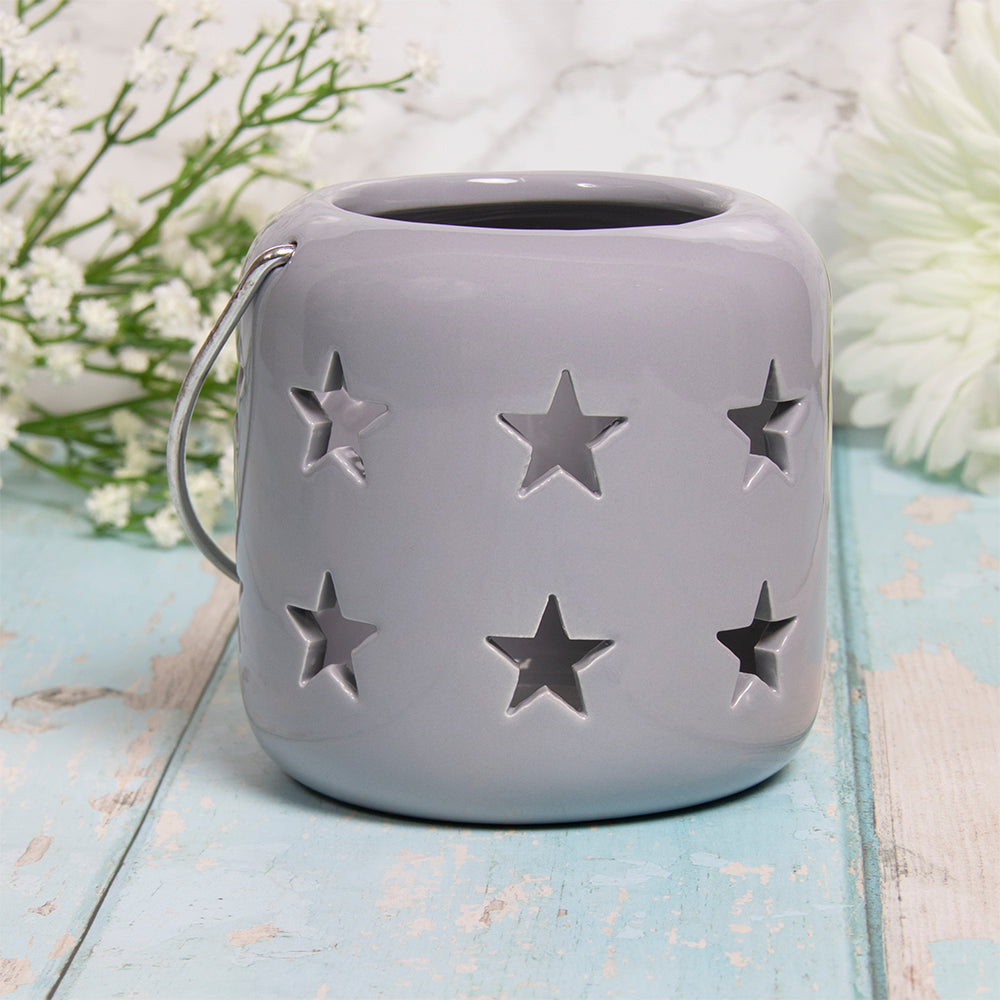 Grey Small Star Lantern