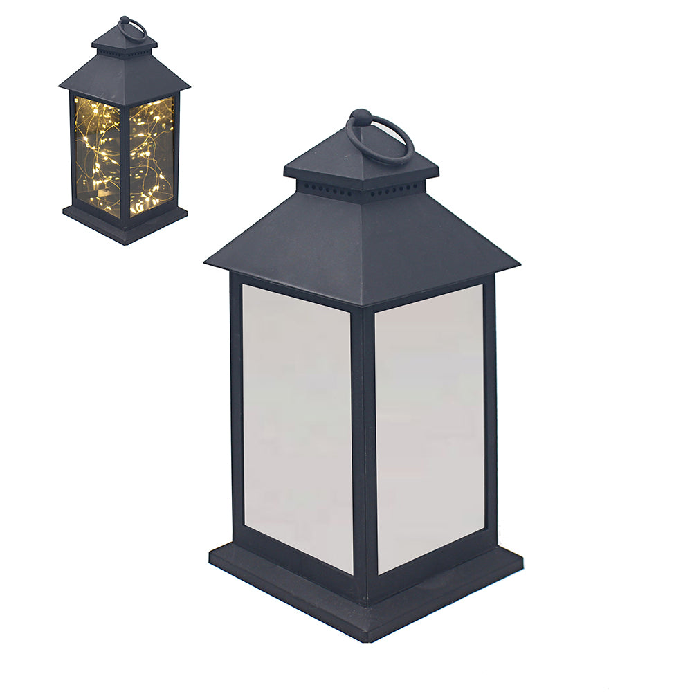 Flickering LED Large Lantern
