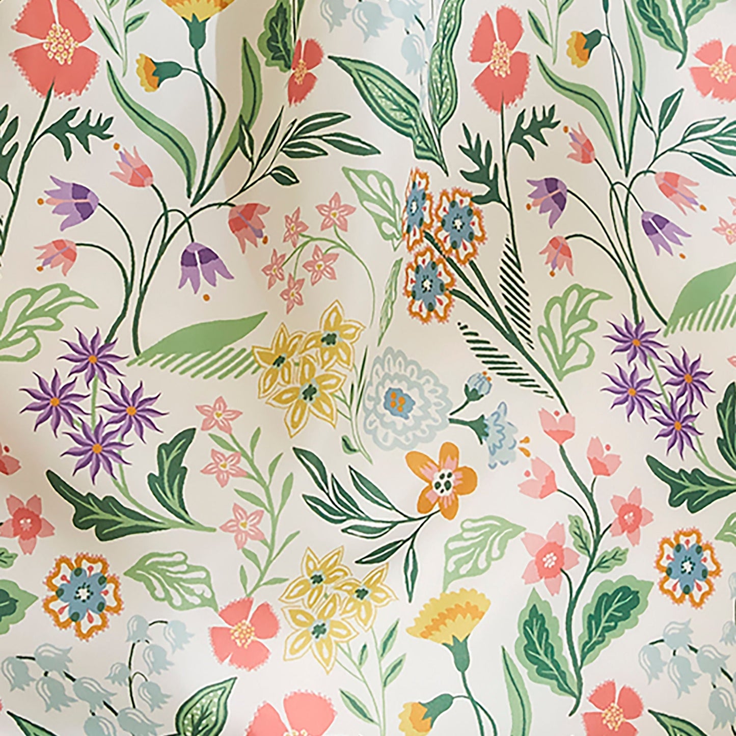 Petals & Prose Foldable Tote Bag Medium