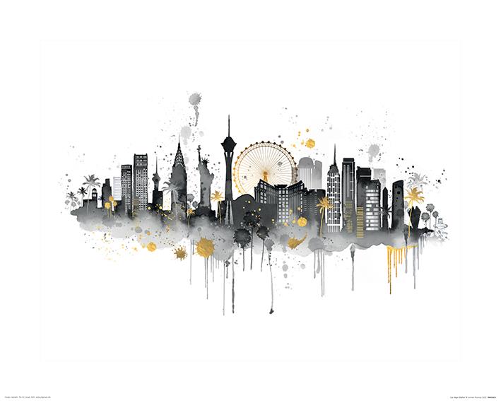 Las Vegas Skyline (Print)