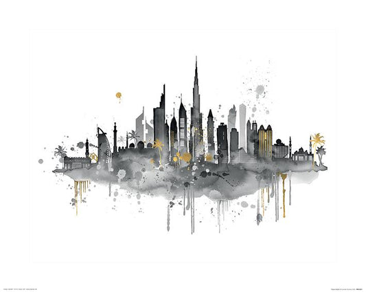 Dubai Skyline (Print)