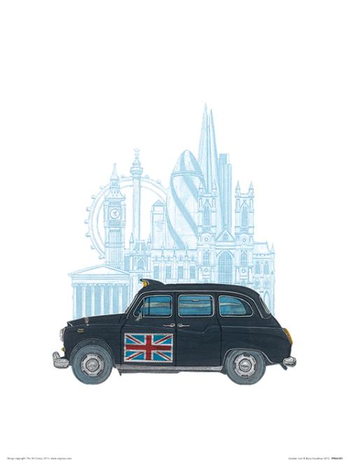 London Taxi (Print)