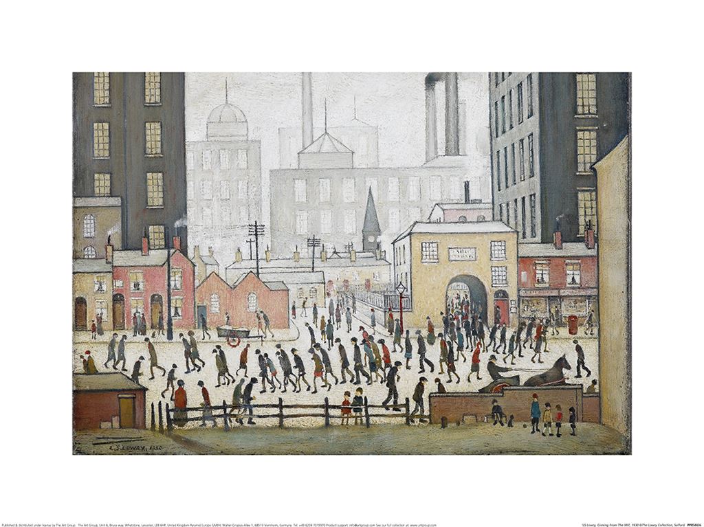 Coming From the Mill (Print)
