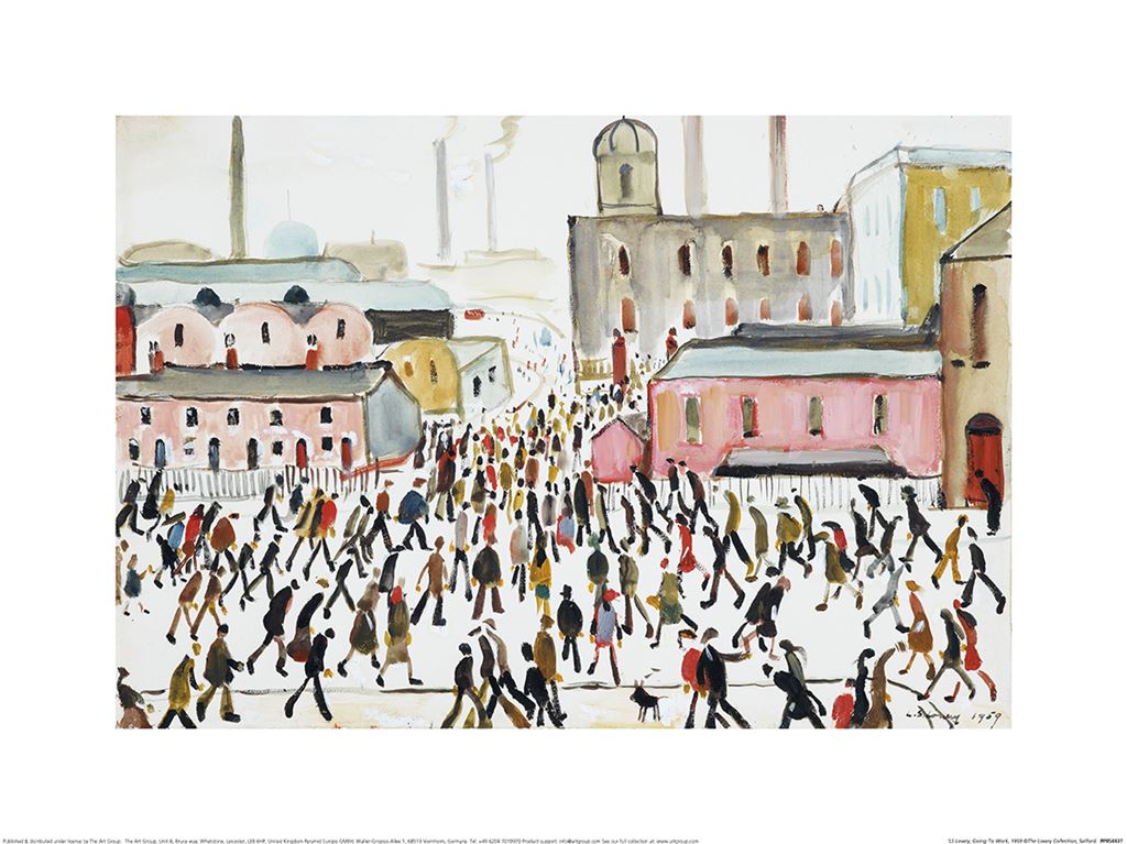 Going to York (Print)