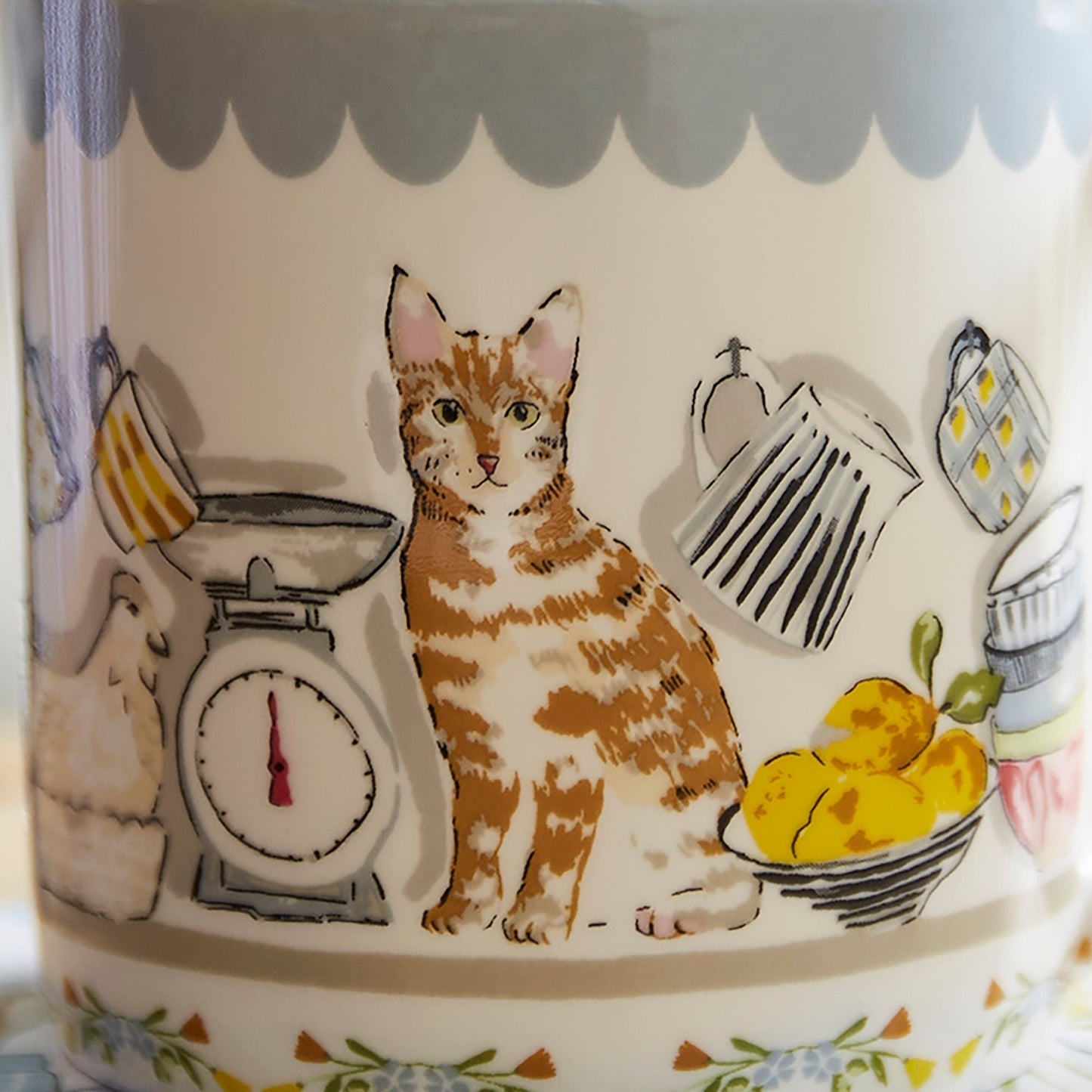 Pantry Cats Bone China Mug