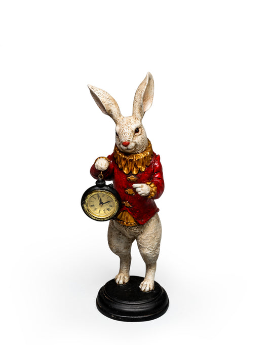 Red Rabbit Clock