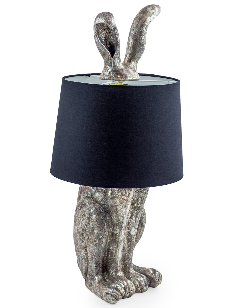 Rabbit Ear Lamp With Black Shade