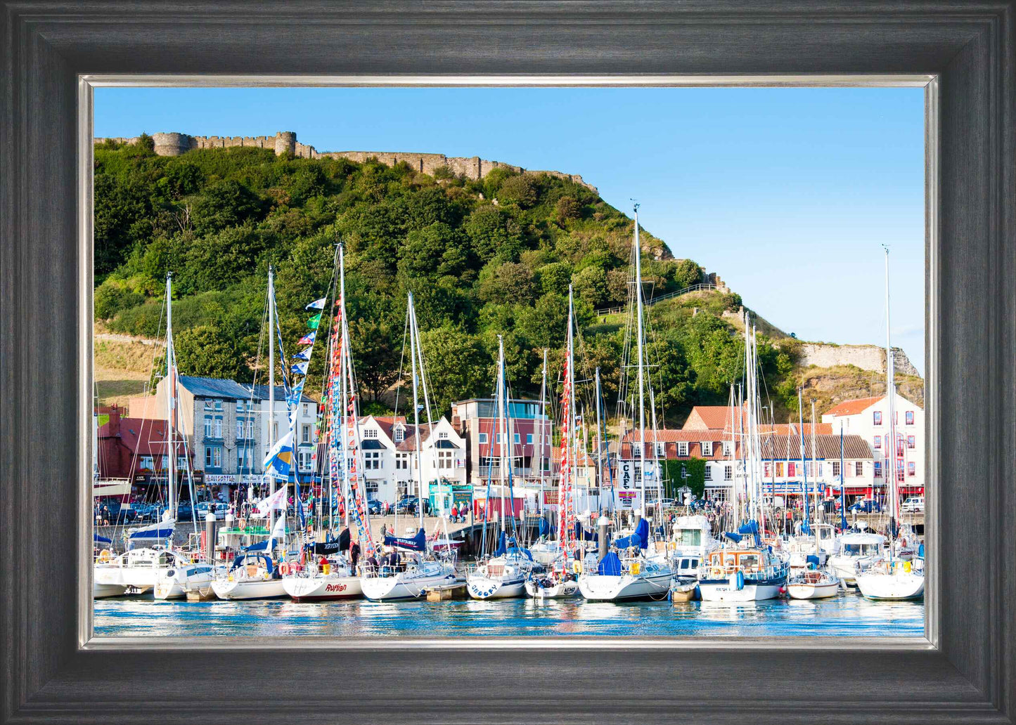 Scarborough Castle & Boats