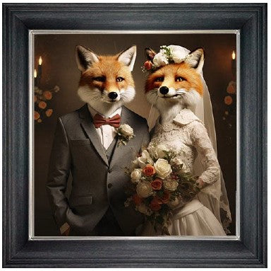 Wedding Day Foxes