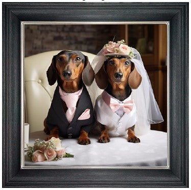 Wedding Day Sausage Dogs