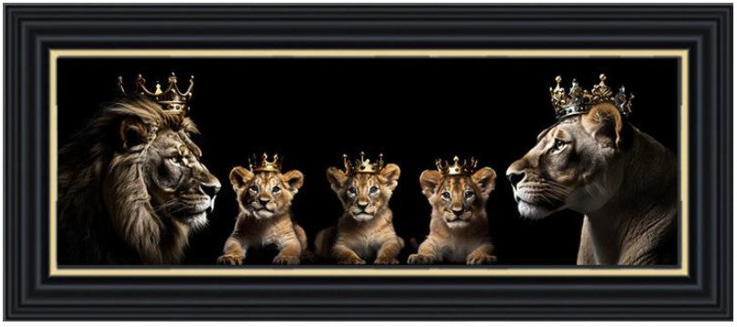 Lion Family 3 Cub