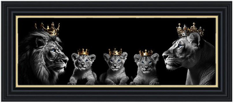 Lion Family 3 Cub
