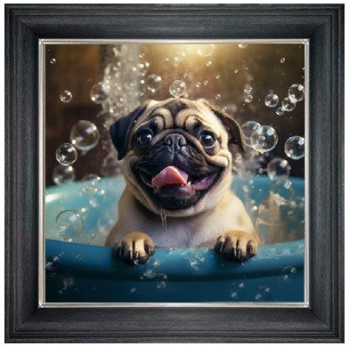 Bubble Bath Pug