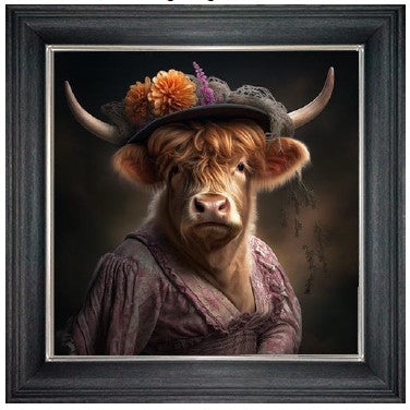 Dressed up Highland Cow (Female)