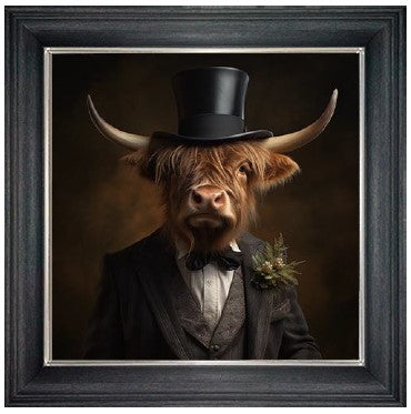 Dressed up Highland Cow (Male)