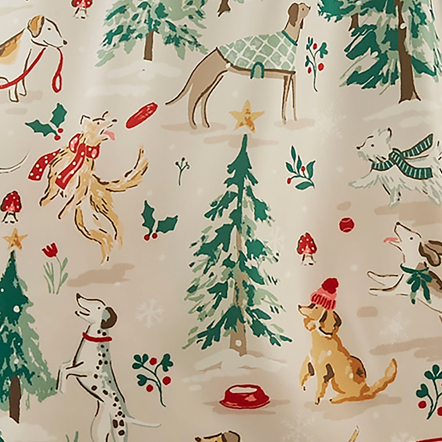 Winter Walkies Foldable Tote Bag Medium