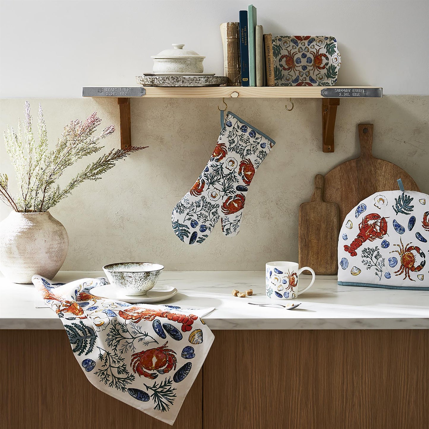 Shellfish Bone China Mug
