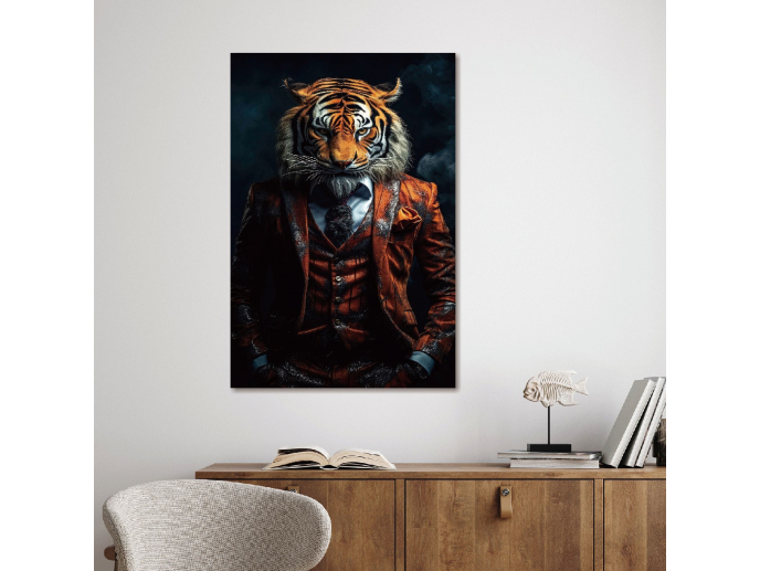 Tiger in a Suit