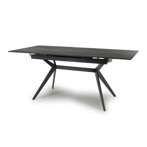 Tim Black Extendable Dining Table