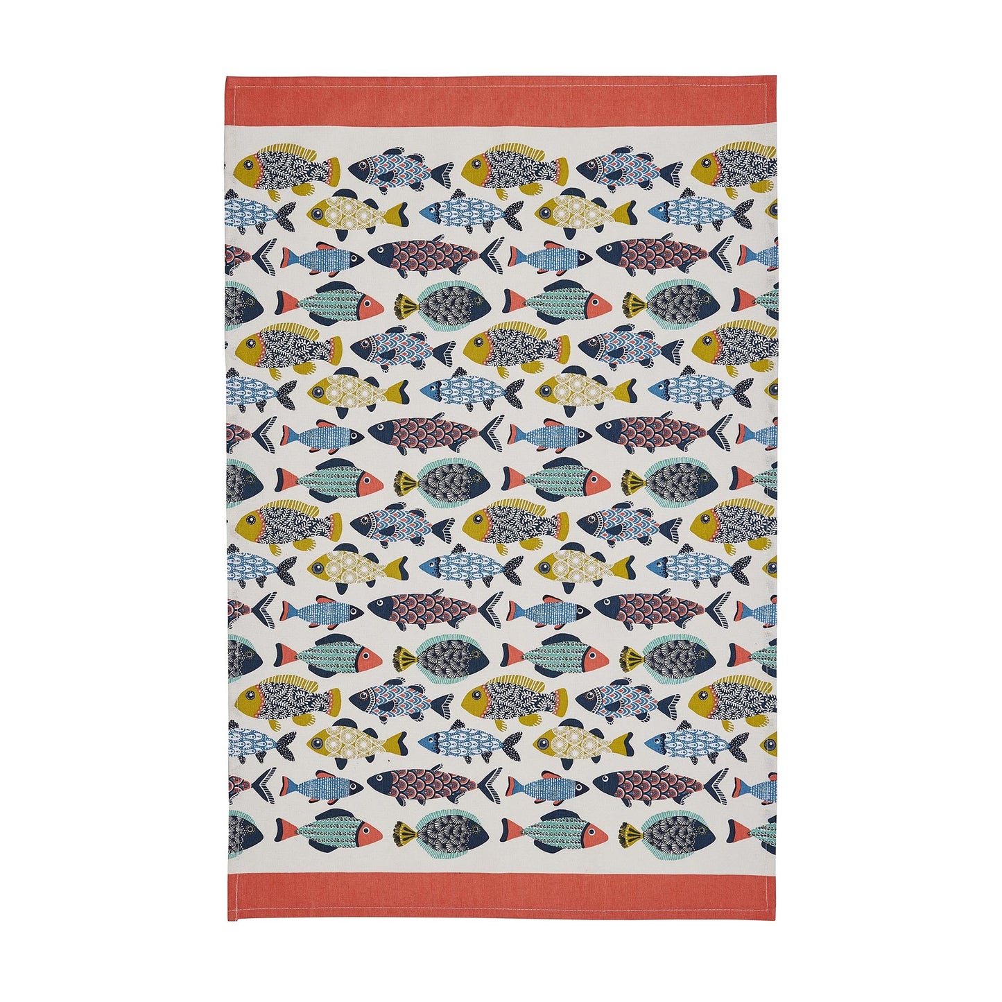 Aquarium Cotton Tea Towel