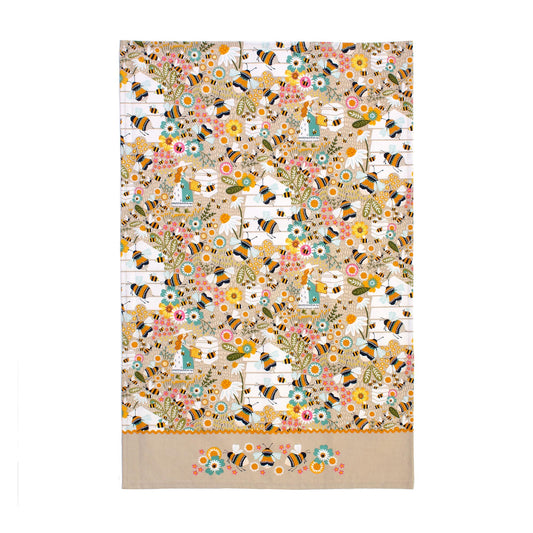 Bee Keeper Cotton Tea Towel