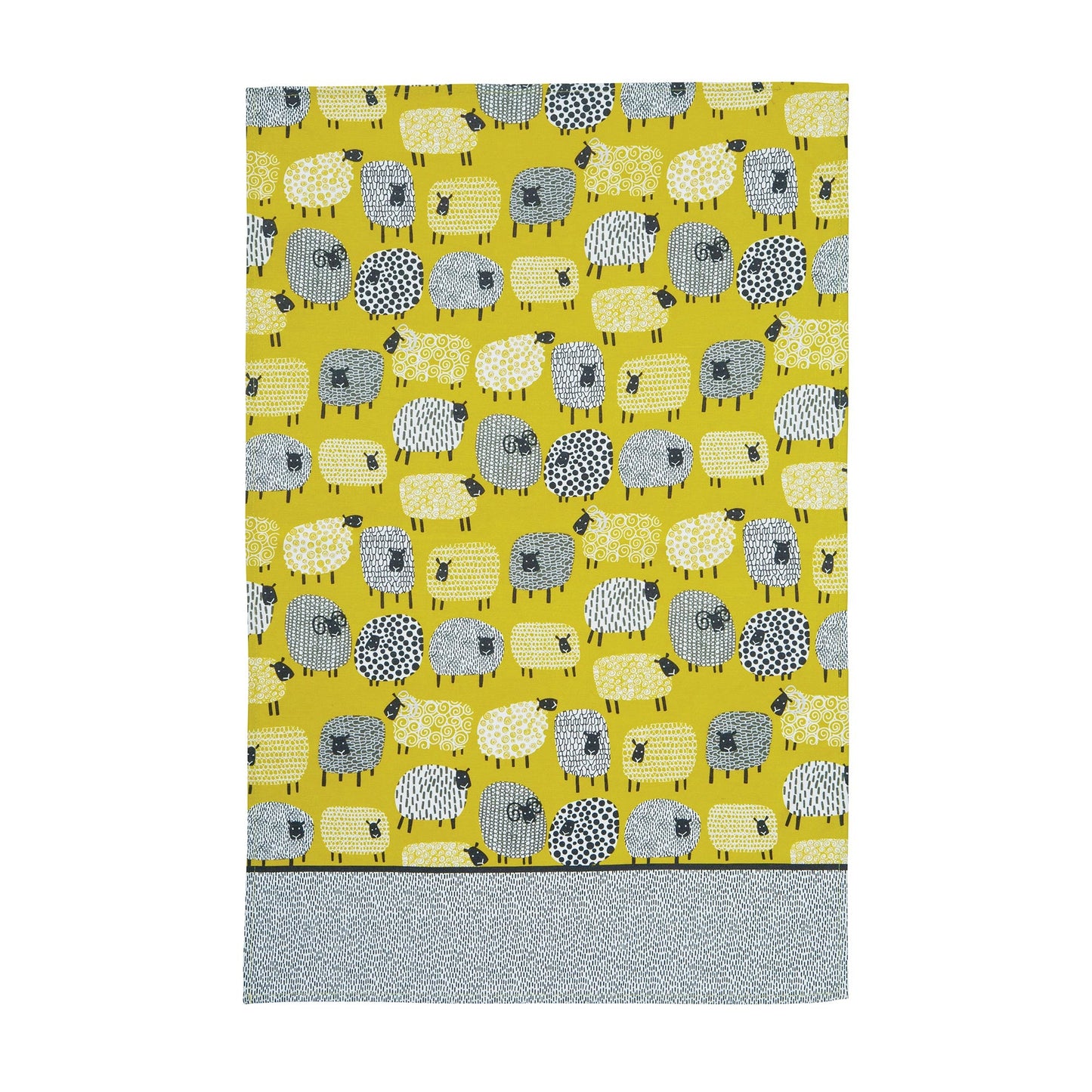 Dotty Sheep Cotton Tea Towel