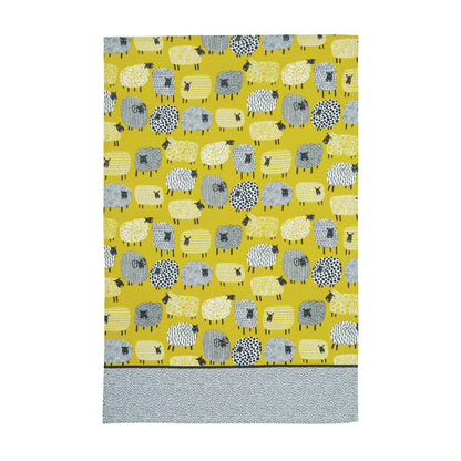 Dotty Sheep Cotton Tea Towel