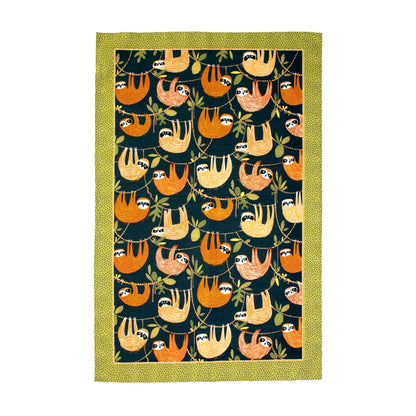 Hanging Around Cotton Tea Towel