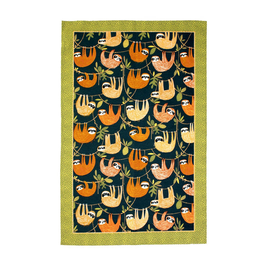 Hanging Around Cotton Tea Towel