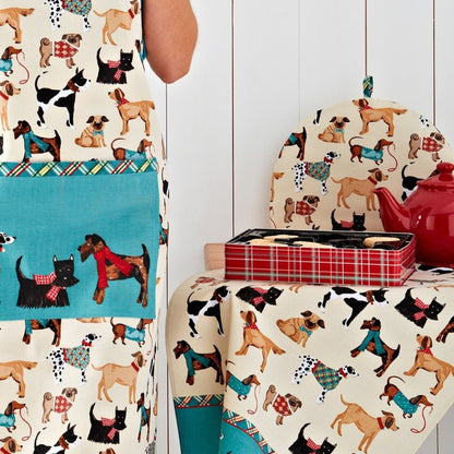 Hound Dog Foldable Tote Bag Medium in Natural