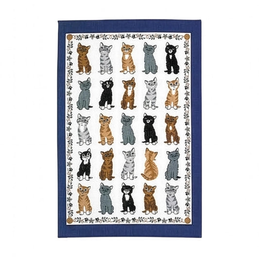 Kittens Arrived Cotton Tea Towel