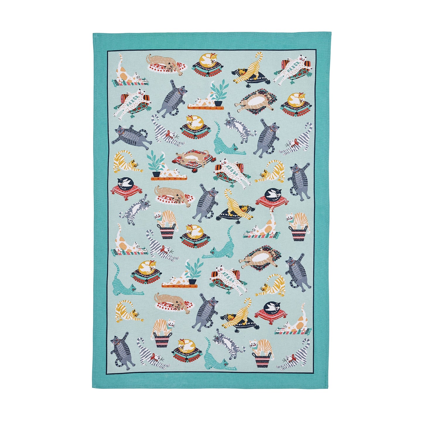 Kitty Cats Cotton Tea Towel