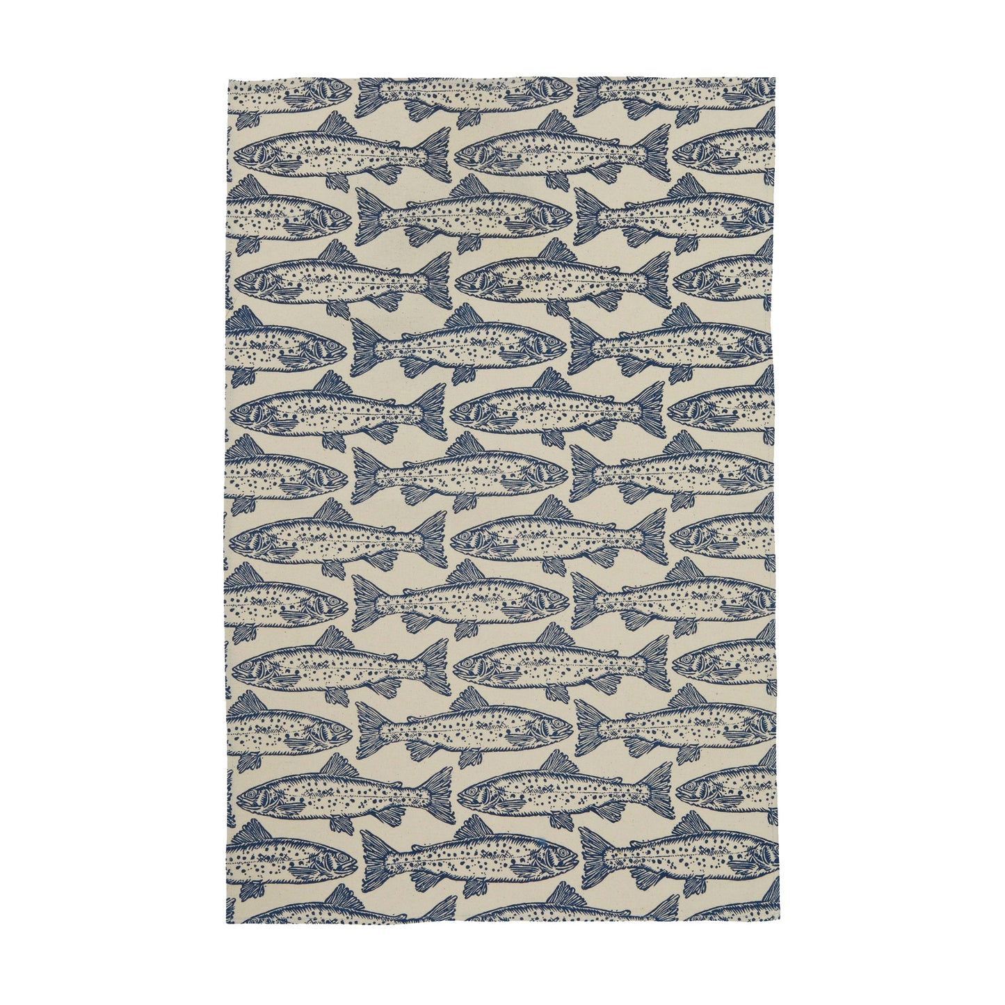 Salmon Cotton Tea Towel