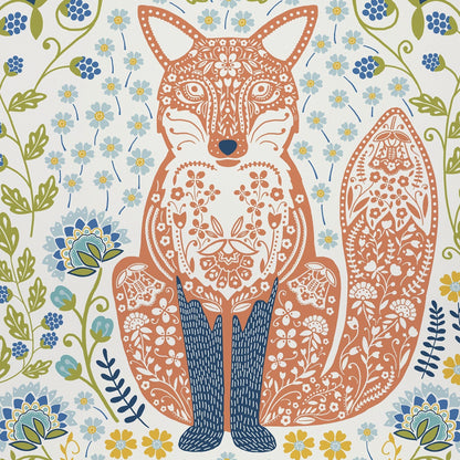 Woodland Fox Cotton Tea Towel