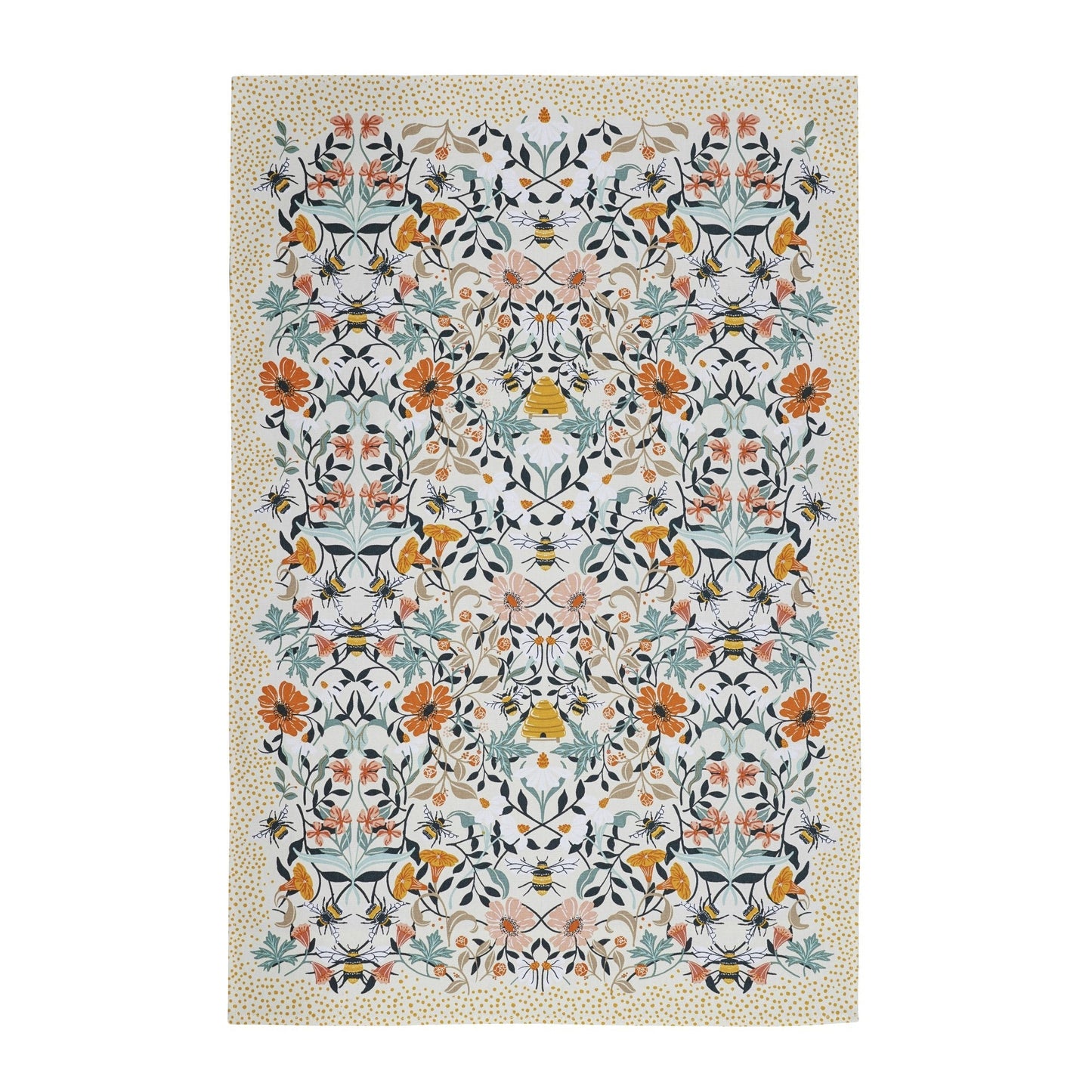 Bee Bloom Cotton Tea Towel