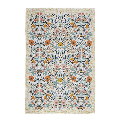 Bee Bloom Cotton Tea Towel