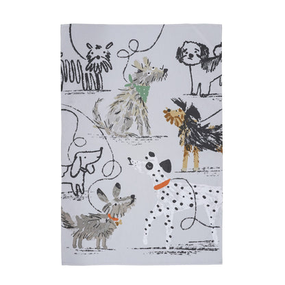 Dog Days Cotton Tea Towel