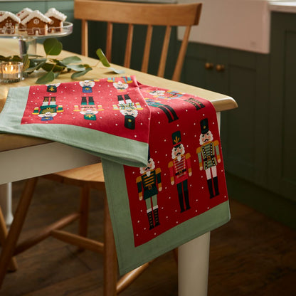 Nutcracker Parade Recycled Cotton Tea Towel