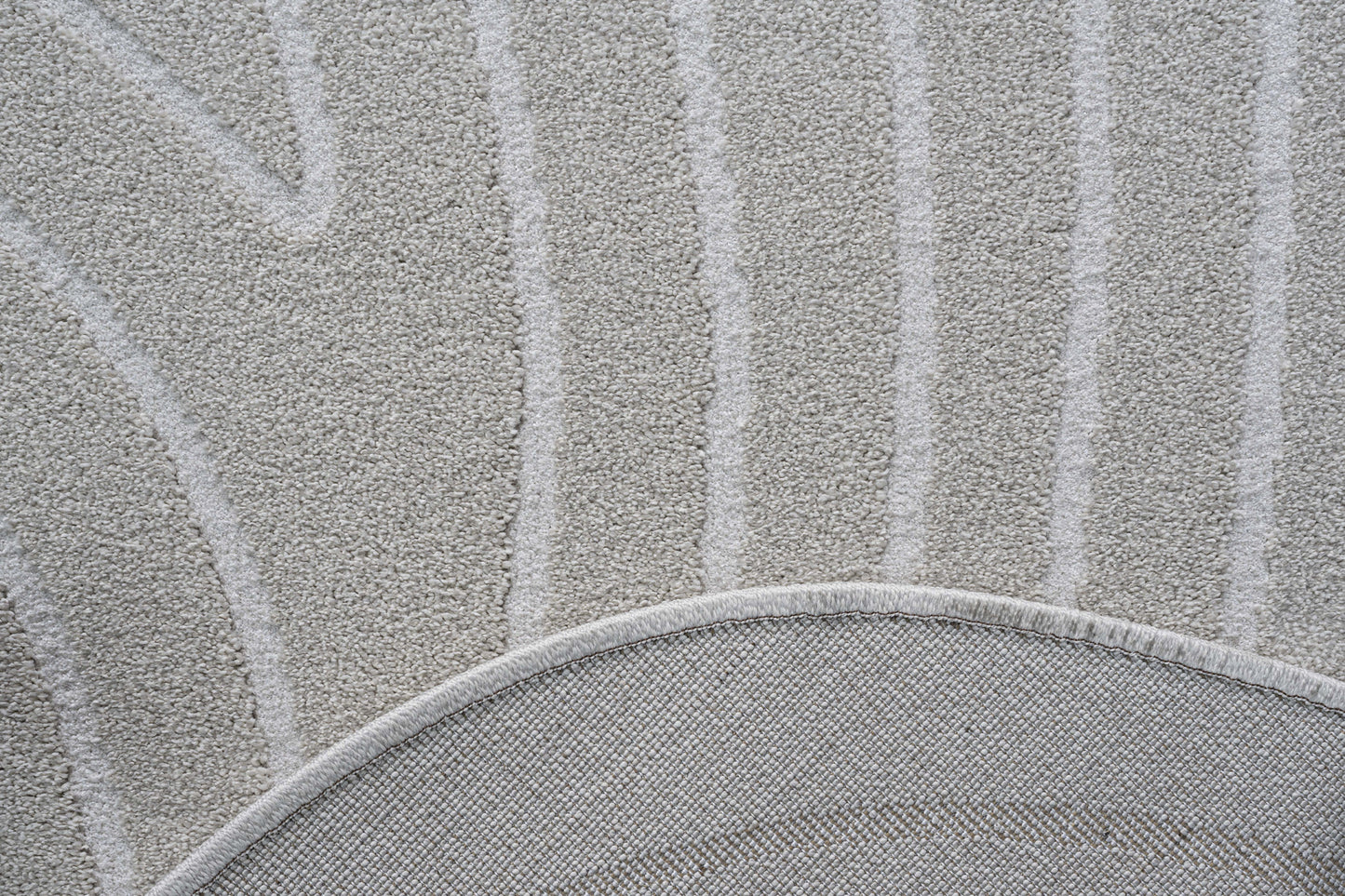 Geo hspp and pes hi low 160x230cm Pebble Shape in Cream